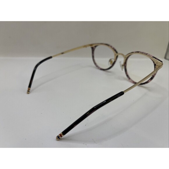 Donna Eyeglasses DN08 AFB Designer Frames Only Brown 47-21-141 - Picture 4 of 6